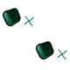 thumbnail image 4 of Vogacara Retenedor de caja Tirantes Caja de almacenamiento Sello Recipiente de plástico Soporte de hilo a prueba de polvo para negocios en el Verde S 2Conjunto, 4 of 6
