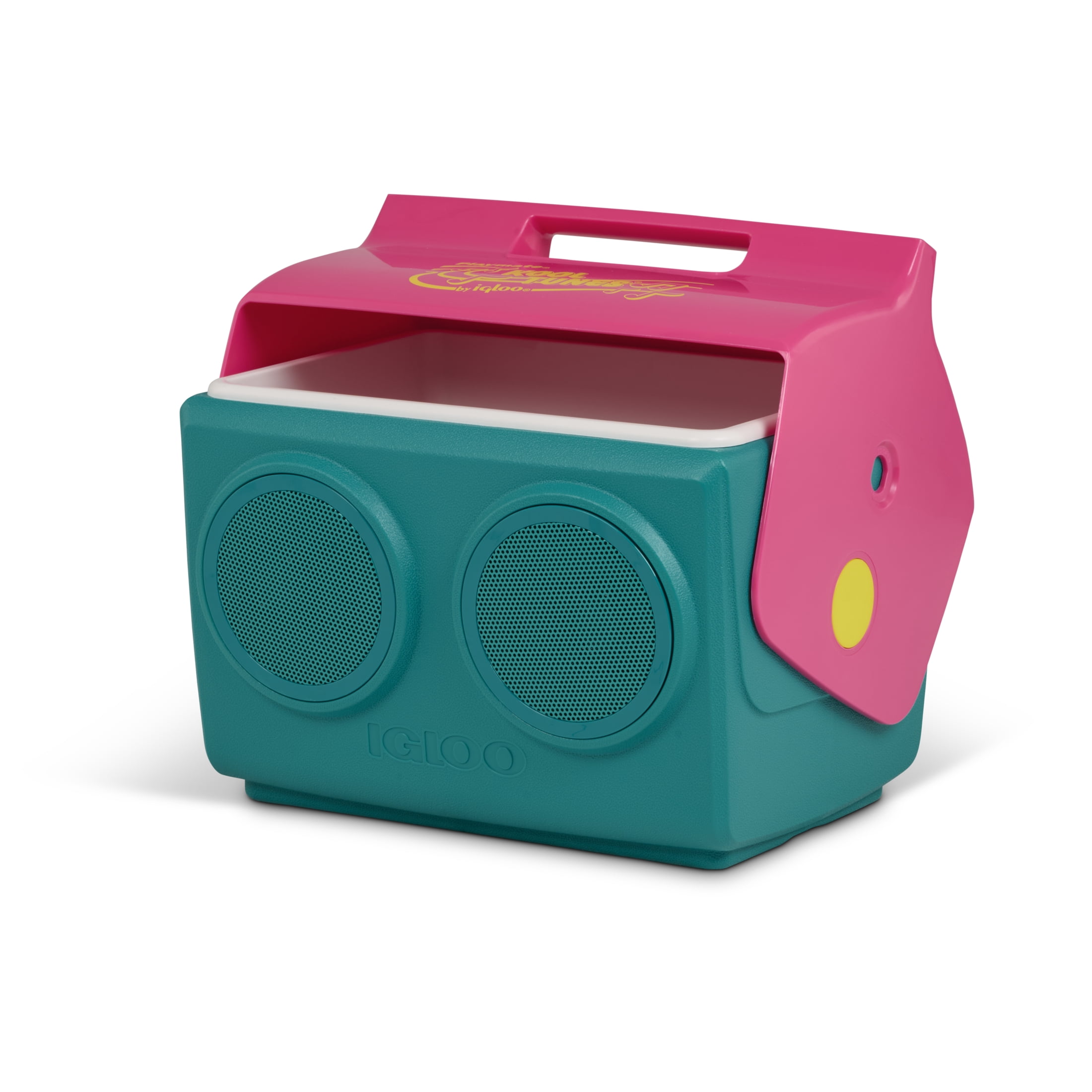 Igloo Playmate KoolTunes 14 QT Hardsided Cooler with Built-In Bluetooth Speakers, Jade
