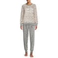 thumbnail image 2 of Secret Treasures Women's and Women's Plus Plush PJ Sets, 2 of 5