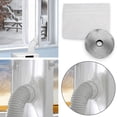 thumbnail image 1 of Portable Air Conditioner Sealing Solution, Universal Window Kit, Waterproof Protection, Hot Air Stopper, Adhesive Fastener for Instant Fit, 400cm Flexible Design, Easy No-Drill, 1 of 6