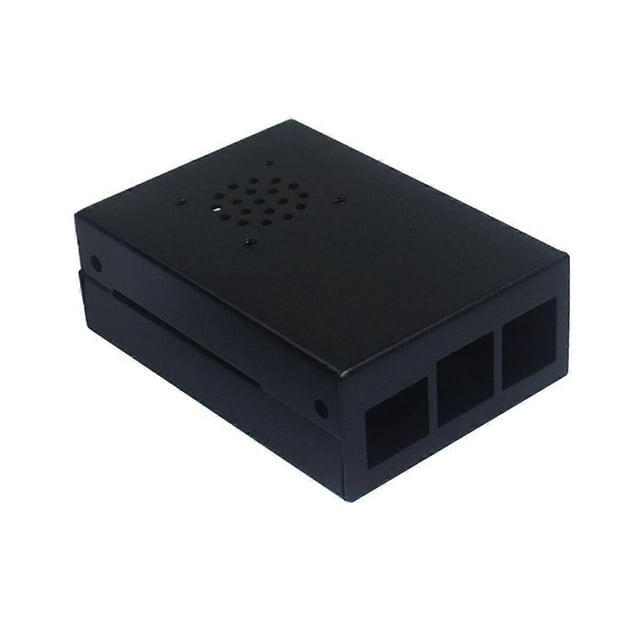For Model B Case CNC Aluminum Case Ultra-Thin Metal Shell for Model B Case(Black)