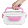 thumbnail image 1 of Portable Car Electric Heating Lunch Box Food Warmer Portable Bento Lunch Heater with Removable Container, 1 of 5