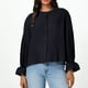 thumbnail image 2 of Chaqueta para mujer,Camiseta sin mangas de algodón para mujer, cuello en U con hebilla, color liso, informal, para invierno, sopatenor, 2 of 8