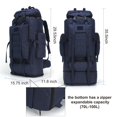 thumbnail image 2 of Mochila de Senderismo W WINTMING 70L/100L Camping Molle Mochila táctica, 2 of 6