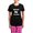 With Pink Pant, variant on CafePress - Save Cow Vegan Pajamas - Women's Short Sleeve Print T-Shirt and Pants Dark Cotton Pajama Set