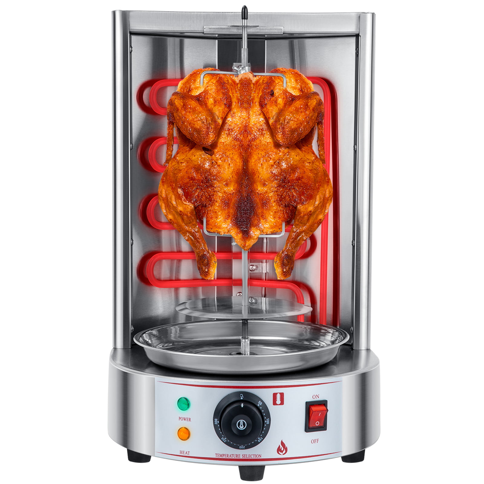 Aistan CG25A Electric Turkey Doner Kebab Machine Shawarma Roasters Barbecue Rotisserie Ovens 