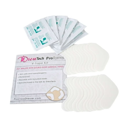 

Breast Form Adhesive Tape Kit - DressTech Proform V-Tapes