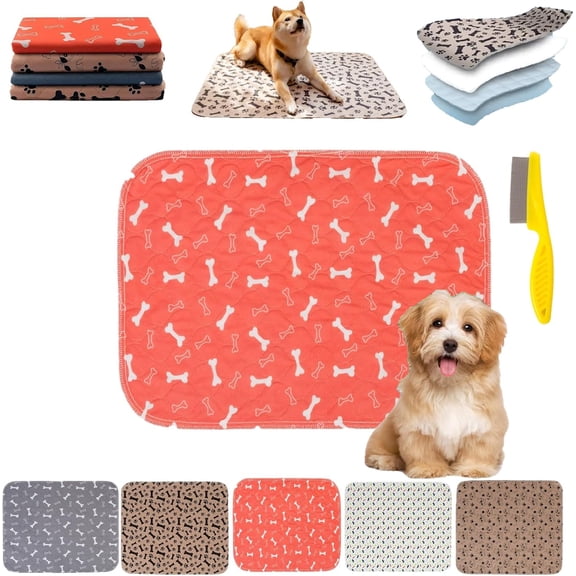 Puppypad - The Durable, Leak-Proof Pee Pad, Puppypad with Pheromones, Puppy Pad - Rip-Proof, Eco-Friendly, Easy to Clean & Reuse,for All Dogs (C, 12"×12")