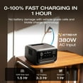 thumbnail image 2 of EF EcoFlow Portable Power Station River 3 Plus 270 with EB300 Extra Battery, Expand Capacity from 268Wh to 554Wh, 3 Up to 1200W AC Outlets, <10 MS UPS, <30 dB Quiet, River 3 Max LiFePO4 Battery, 2 of 12
