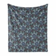 thumbnail image 1 of Boho Soft Flannel Fleece Blanket, Oriental Mandala Design with Swirls and Spirals Timeless Motifs from the Middle East, Cozy Plush for Indoor and Outdoor Use, 70" x 90", Multicolor, by Ambesonne, 1 of 6