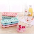 thumbnail image 4 of 3 bandejas de cubitos de hielo redondos, esferas, molde de cuentas, máquina de helados de plástico apilable, cubitos de hielo con tapa para cóctel de whisky. Afortunado Sencillez, 4 of 4