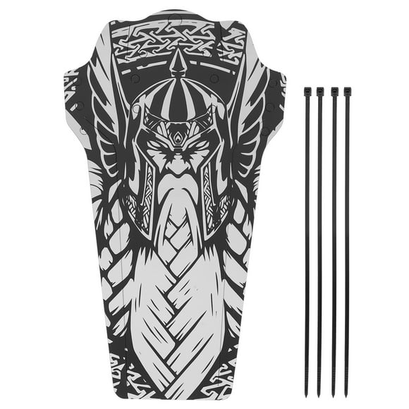 Front & Rear Mud Guards for Superior Protection on Wet Trails PP5 Plastic Mountain Bike Fenders