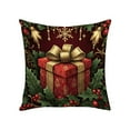 thumbnail image 6 of Tyidzon Christmas Gift Box Throw Pillow Covers, 18 x 18 Inch Xmas Winter Holiday Cushion Case for Sofa Couch Bed Living Room, 6 of 6