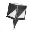 thumbnail image 4 of Luz de poste solar al aire libre, impermeable, luz de poste de cerca solar, lámpara solar al aire libre 2309 cálido, 4 of 8