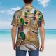 thumbnail image 4 of Fotbe Mallard Ducks Camisa Hawaiana para Hombre Unisex – Camisa Casual de Verano con Botones de Manga Corta de Algodón y Lino,X-Large, 4 of 7