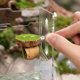 thumbnail image 5 of Pequeña Cueva Magnética para Escondites de Escaladores: Decoración de Terrario de Virutas de Madera Natural y Cáscara de Nuez con Follaje Artificial para Paredes de Acuarios de Cristal., 5 of 7