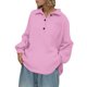 thumbnail image 1 of Camisa de manga larga con botones para mujer - Cuello clásico para otoño/invierno - Tejido suave, estilo informal/semi-formal, fácil cuidado, 1 of 5