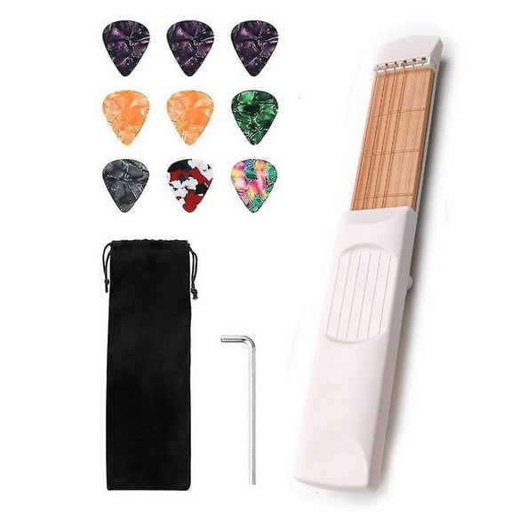 Mini Pocket Guitar Practice Neck Guitar Practice Pocket Guitar Chord Trainer