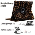 thumbnail image 3 of JYtrend Case for iPad Air 11-inch (M2 2024 6th Gen), iPad Air 5 2022 /Air 4 10.9 Inch 2020, Rotating Stand Smart Magnetic for iPad Air 6 5th 4th Generation A2588 A2589 A2316 A2324 A2072 A232 (Leopard), 3 of 5