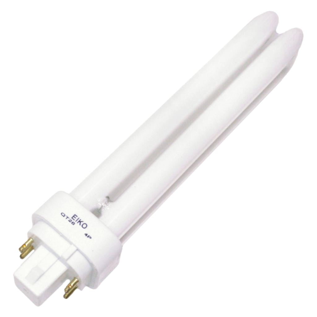 Eiko 49253 - QT26/27-4P Double Tube 4 Pin Base Compact Fluorescent Light Bulb