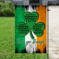 thumbnail image 6 of Irish Shamrock. Erin Go Bragh Flag - Garden Flag (11.5" x 17.5"), 6 of 10
