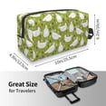 thumbnail image 3 of Uemuo Lovely Chickens Pattern Portable Toiletry Bags with Handle, Waterproof travel Make up Bags for Women, Large Capacity Travel Cosmetic Bags, 3 of 9