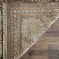 thumbnail image 4 of SAFAVIEH Vintage Persian Maggie Distressed Polyester Area Rug, Brown/Multi, 9' x 11'7", 4 of 8
