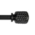 thumbnail image 6 of UTOPIA ALLEY Wall Mounted 3/4 Inch Curtain Rod - Curtain Rods For Windows 86 to 120 Inch, Adjustable Drapery Rods, Black Curtain Rods, Bedroom Curtain Rods, Tapestry Poles (Black, 86"-120"), 6 of 8