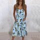 thumbnail image 2 of Gibobby Vestido de verano casual para mujer Vestido veraniego bohemio para mujer, vestido informal de verano, cuello redondo, sin mangas, vestido sin mangas, v(Azul claro,CH), 2 of 5