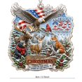 thumbnail image 6 of Clearance Gunhay Christmas Ornament 2026, USA 250th Anniversary Christmas Ornament Patriotic Christmas Acrylic Tree Keepsake 1776–2026 for Family, Eagle Shield, 6 of 7