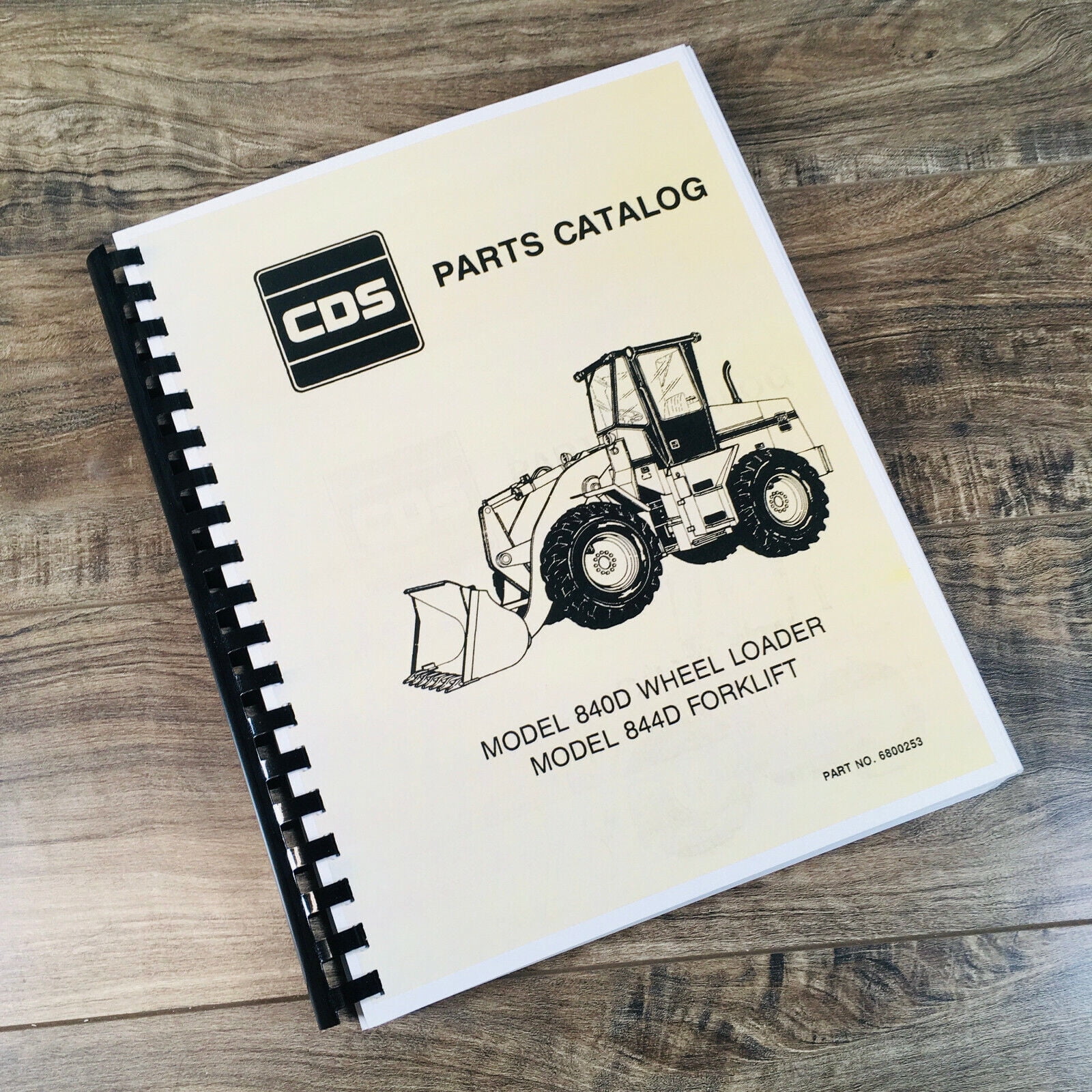 ALLIS CHALMERS 840D WHEEL LOADER 844D FORKLIFT PARTS MANUAL CATALOG
