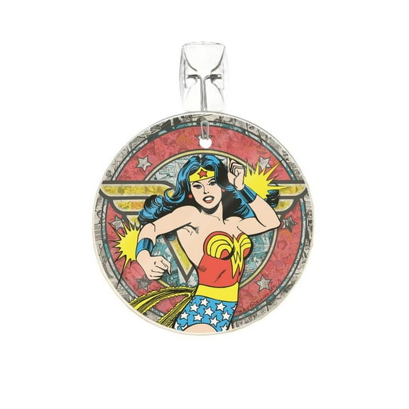 DC Comics (Wonder Woman Retro) StarFire Prints™ Glass Art