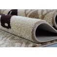 thumbnail image 4 of Ladole Rugs Diamond Style Geometric Smooth Innovative Area Rug Carpet in Caramel, 5x8 (5'3" x 7'6", 160cm x 230cm), 4 of 5