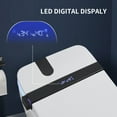 thumbnail image 4 of SmartHome Smart Toilet with Bidet Seat Built-in,Auto Open/Close Seat, Foot Sensor, LED Display,Night Light, Warm Water & Dryer,Revolving lamp,Side Knob With Multiple Controls, 4 of 9