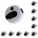 thumbnail image 2 of Soidarity Contador de puntuación de Golf, anotador de profesional, adjunto al guante, accesorios de Golf precisos, equipo de reinicio de Putt, Blanco 10Conjunto, 2 of 6