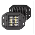thumbnail image 1 of Par Faro 6 Leds Lupa 5 Pul Cuadrado Niebla Jeep Motos Canam, 1 of 8