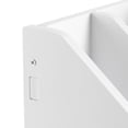 thumbnail image 6 of 6 Compartment File Holder Organizer Pvc Mail Sorter 15.35*12.16*11.81 In, 6 of 8
