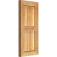 thumbnail image 6 of 10 3/4"W X 23"H Timbercraft Two 5 3/8" Boards Framed Board-N-Batten Shutters, Rough Sawn Western Red Cedar (Per Pair), 6 of 13