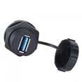 thumbnail image 2 of Durable New Practical Quality Waterproof Usb Connector Usb Waterproof Plug Socket Usb 3.0 Adapter Communication, 2 of 7