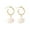 E, variant on Summer Bohemia Seashell Earring Pearl Stud Earrings Beach Ocean Earrings Accessories