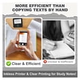 thumbnail image 5 of Portable Mini Thermal Printer - Wireless Bluetooth Sticker Printer , Inkless Printing for Photos, Notes, Journals & Study, Compatible with iOS & Android, 5 of 5