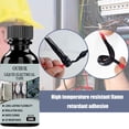 thumbnail image 2 of Pegamento aislante de aislamiento líquido resistente a los rayos UV (negro 30 ml) Tmvgtek Original, 2 of 6