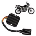 thumbnail image 4 of Rectificador De Motocicleta, Regulador De Rectificador De Voltaje Antiinterferencia De Aleación De Aluminio Para Reparación ANGGREK Otros, 4 of 8