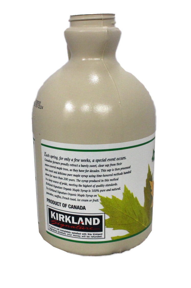 Kirkland Signature Organic Maple Syrup 33.8 Ounce