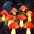 thumbnail image 1 of LINLIN Solar Mushroom Garden Lamp,8 Lighting Modes Waterproof Ornaments for Garden Lawn Pathway Landscape Yard Pathway Fence Decoration, 1 of 9