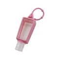 thumbnail image 2 of Teissuly 1Pack Travel Size Plastic Clear Bottles w/Silicone Sleeve Refillable Empty Squeeze Containers Leakproof Flip Cap Keychain Bottles Hand Sanitizer Holder for Backpack Travel Outdoor (30ml/1oz), 2 of 9