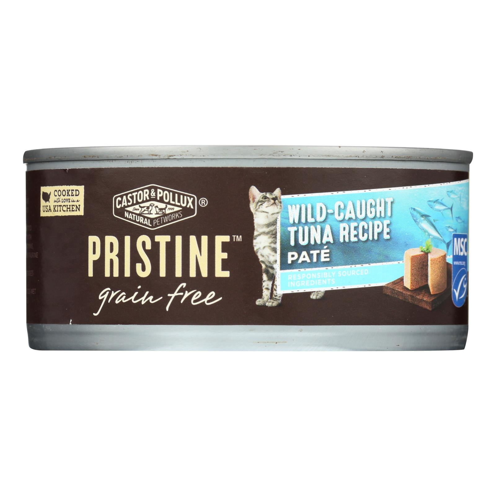 Castor & Pollux Tuna Flavor Wet Cat Food, 5.5 oz. Cans (24 Pack