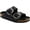 Black Oiled Leather, variant on Women's Birkenstock Arizona Big Buckle Oiled Leather Slide