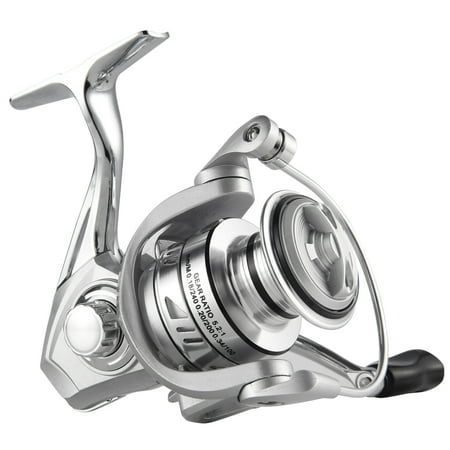 MixMart Metal Spinning Reel 5.2:1Gear Ratio 10-17KG Drag system Rubber Handl 1000/2000/3000/4000/5000/6000/7000