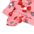 thumbnail image 3 of Xirurus Dog Shirt Skin Friendly Breathable Fashion Washable Pet Clothing for Spring Summer Strawberry Pink XL, 3 of 9